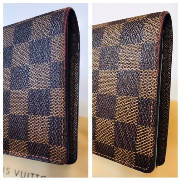 🌟GENUINE LOUIS VUITTON Damier Ebene Brazza Wallet - Picture 9 of 16